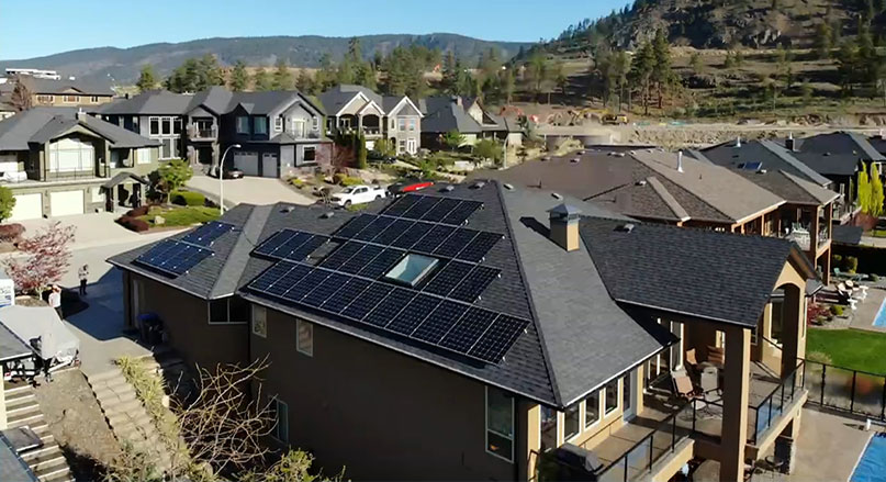 Check out the various projects from Okanagan Solar.