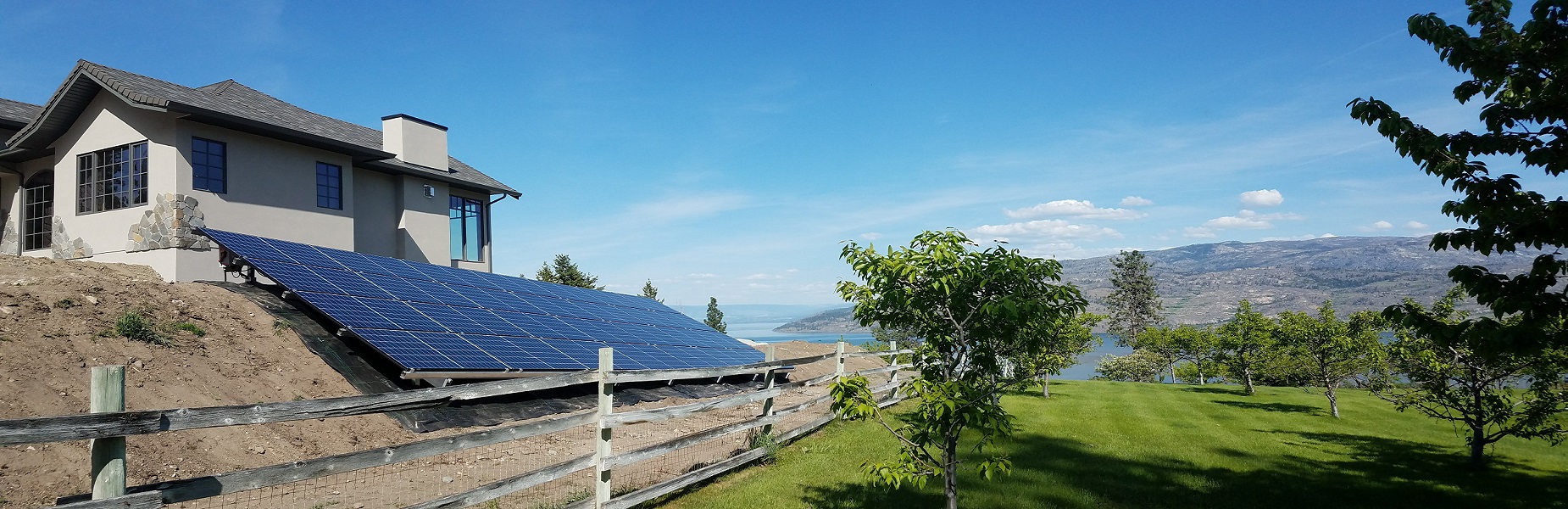 The benefits of solar power.